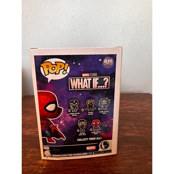 Funko 945 Marvel's What If...? Zombie Hunter Spidey - Picture 5 of 8